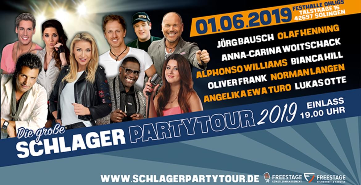 Tickets Die große Schlagerpartytour 2019,  in Solingen